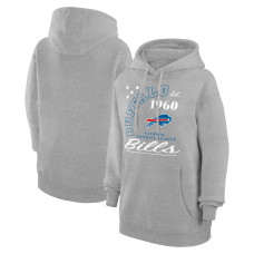Толстовка Unisex Buffalo Bills Starter Heather Gray Arch Team Fleece Толстовка Unisex Buffalo Bills Starter Heather Gray Arch Team Fleece