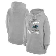 Толстовка Unisex Carolina Panthers Starter Heather Gray Arch Team Fleece Толстовка Unisex Carolina Panthers Starter Heather Gray Arch Team Fleece