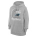 Толстовка Unisex Carolina Panthers Starter Heather Gray Arch Team Fleece