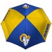 Los Angeles Rams WinCraft 62 WindSheer Lite Golf Umbrella Los Angeles Rams WinCraft 62 WindSheer Lite Golf Umbrella