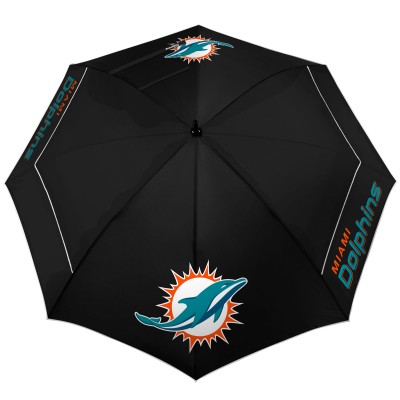 Miami Dolphins WinCraft 62 WindSheer Lite Golf Umbrella