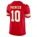 Игровая джерси Isiah Pacheco Kansas City Chiefs Nike Vapor F.U.S.E. Limited - Red