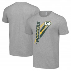 Футболка Green Bay Packers Starter Color Scratch - Heather Gray