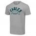 Футболка Philadelphia Eagles Starter Half Ball Team - Heather Gray