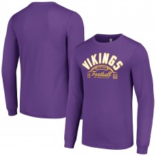 Футболка с длинным рукавом Minnesota Vikings Starter Half Ball Team - Purple