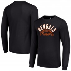 Футболка с длинным рукавом Cincinnati Bengals Starter Half Ball Team - Black Футболка с длинным рукавом Cincinnati Bengals Starter Half Ball Team - Black