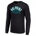 Футболка с длинным рукавом Miami Dolphins Starter Half Ball Team - Black