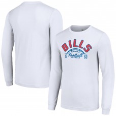 Футболка с длинным рукавом Buffalo Bills Starter Half Ball Team - White
