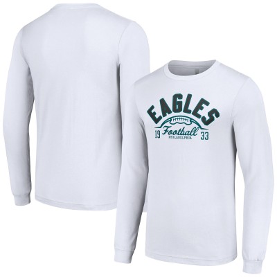 Футболка с длинным рукавом Philadelphia Eagles Starter Half Ball Team - White