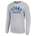 Футболка с длинным рукавом Tennessee Titans Starter Half Ball Team - Heather Gray