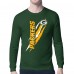 Футболка с длинным рукавом Green Bay Packers Starter Green Color Scratch Футболка с длинным рукавом Green Bay Packers Starter Green Color Scratch