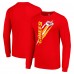 Kansas City Chiefs Starter Red Color Scratch Long Sleeve T-Shirt