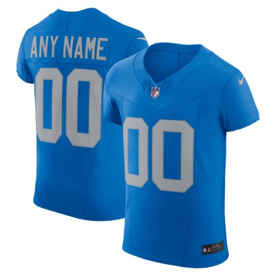 Именная игровая джерси Detroit Lions Nike Alternate Vapor F.U.S.E. Elite Custom - Blue