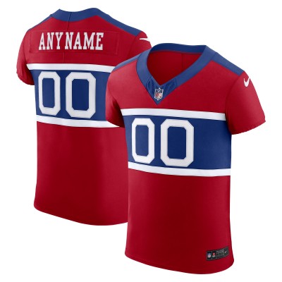 Именная джерси New York Giants Nike Red Alternate Vapor F.U.S.E. Elite