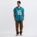 Игровая джерси Trevor Lawrence Jacksonville Jaguars Nike Prowler Throwback Vapor F.U.S.E. Elite - Teal