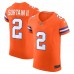 Игровая джерси Denver Broncos Patrick Surtain II Nike Orange Vapor F.U.S.E. Elite Vapor F.U.S.E. Elite