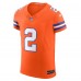 Игровая джерси Denver Broncos Patrick Surtain II Nike Orange Vapor F.U.S.E. Elite Vapor F.U.S.E. Elite