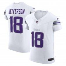 Minnesota Vikings Justin Jefferson Nike White Alternate Vapor F.U.S.E. Elite Player Jersey