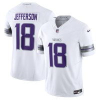 Джерси Minnesota Vikings Justin Jefferson Nike White Alternate Vapor F.U.S.E. Limited