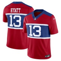 Джерси New York Giants Jalin Hyatt Nike Century Red Alternate Vapor F.U.S.E. Limited