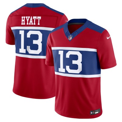 Джерси New York Giants Jalin Hyatt Nike Century Red Alternate Vapor F.U.S.E. Limited