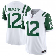 Игровая джерси Joe Namath New York Jets Nike Classic Alternate Vapor F.U.S.E. Retired Player Limited - White