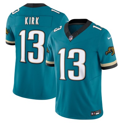 Игровая джерси Christian Kirk Jacksonville Jaguars Nike Prowler Throwback Vapor F.U.S.E. Limited - Teal