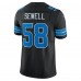 Игровая джерси Detroit Lions Penei Sewell Nike Black Vapor F.U.S.E. Alternate Limited