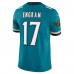 Игровая джерси Evan Engram Jacksonville Jaguars Nike Prowler Throwback Vapor F.U.S.E. Limited - Teal