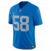 Игровая джерси Penei Sewell Detroit Lions Nike Vapor F.U.S.E. Alternate Limited - Blue