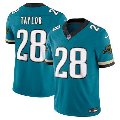 Игровая джерси Fred Taylor Jacksonville Jaguars Nike Prowler Throwback Vapor F.U.S.E. Limited Retired Player - Teal