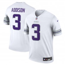 Игровая джерси Jordan Addison Minnesota Vikings Nike Alternate Legend Player - White