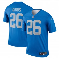 Jahmyr Gibbs Detroit Lions Nike Alternate Legend Player Performance Top - Blue