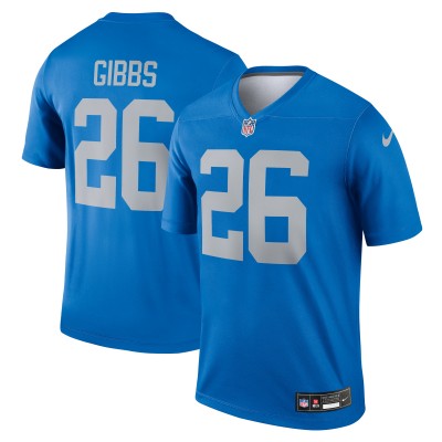 Jahmyr Gibbs Detroit Lions Nike Alternate Legend Player Performance Top - Blue