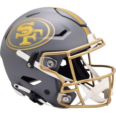 Шлем NFL San Francisco 49ers Riddell 2024 Slate Alternate Speed Flex Authentic