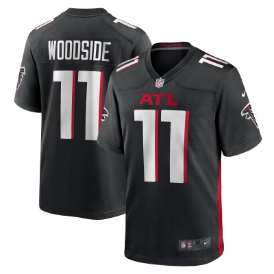 Игровая джерси Logan Woodside Atlanta Falcons Nike Team Game -  Black