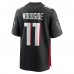 Игровая джерси Logan Woodside Atlanta Falcons Nike Team Game -  Black