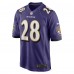 Фигурка Игровая джерсиvon Mullen Jr. Baltimore Ravens Nike Team Game -  Purple