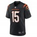 Игровая джерси Will Grier Cincinnati Bengals Nike Team Game -  Black