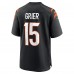 Игровая джерси Will Grier Cincinnati Bengals Nike Team Game -  Black