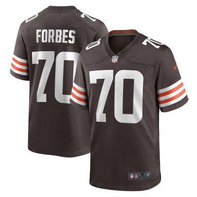 Игровая джерси Drew Forbes Cleveland Browns Nike Team Game -  Brown