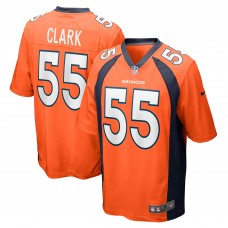 Игровая джерси Frank Clark Denver Broncos Nike Team Game -  Orange