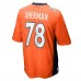 Игровая джерси William Sherman Denver Broncos Nike Team Game -  Orange