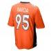 Игровая джерси Elijah Garcia Denver Broncos Nike Team Game -  Orange