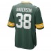 Игровая джерси Zayne Anderson Green Bay Packers Nike Team Game -  Green