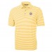 Pittsburgh Steelers Cutter & Buck Gold Virtue Eco Pique Stripe Recycled Polo