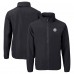 Pittsburgh Steelers Cutter & Buck Black Charter Eco Recycled Full-Zip Jacket