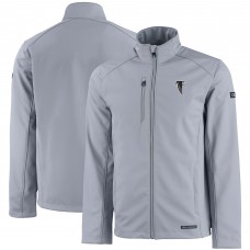 Кофта на молнии Atlanta Falcons Cutter & Buck Evoke Eco Softshell Recycled - Gray