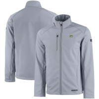 Куртка Green Bay Packers Cutter & Buck Gray Evoke Eco Softshell Recycled