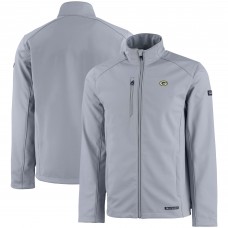 Куртка Green Bay Packers Cutter & Buck Gray Evoke Eco Softshell Recycled
